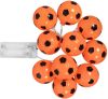 Confetti Led lichtsnoer voetbal | 140cm oranje online kopen