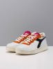 Diadora Heritage Mi Basket Row Cut Tennis Wit/Multicolor online kopen