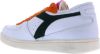 Diadora Heritage Mi Basket Row Cut Tennis Wit/Multicolor online kopen