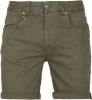 Dstrezzed slim fit jeans short Micheal J. groen online kopen