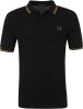Fred Perry Twin tippolo shirts , Zwart, Heren online kopen