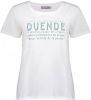 Geisha 22105 25 010 t shirt duende off white/ocean green online kopen