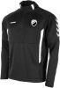 Hummel Authentic 1/4 Zip Trainingstrui Kids Zwart Wit online kopen