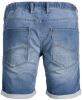 JACK & JONES JEANS INTELLIGENCE regular fit jeans short JJIRICK JJIDASH wb ge 306 blue denim online kopen