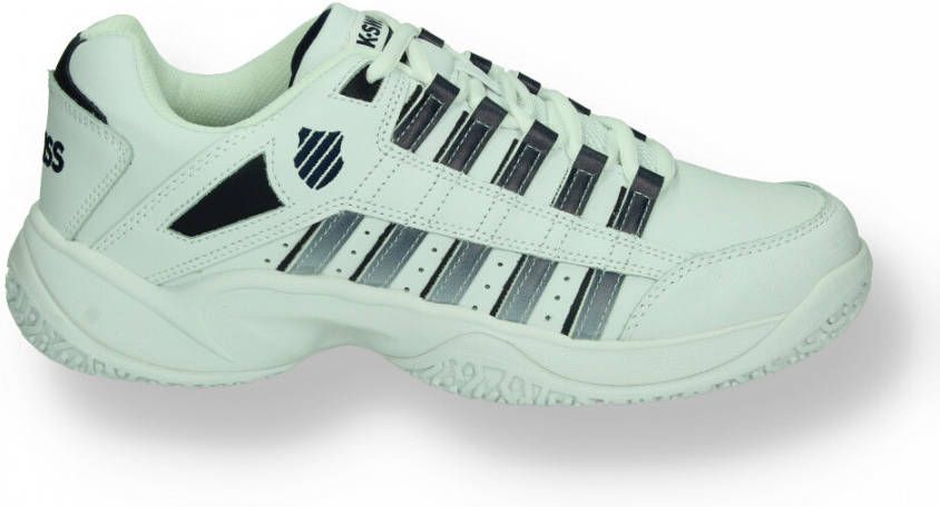K-Swiss K Swiss Prestir tennisschoenen wit/donkerblauw online kopen