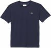 Lacoste 9634 sport basic t shirt regular fit navy blue online kopen