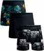 Muchachomalo Boxershorts 2 pack shorts Elephant Norway Zwart online kopen