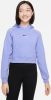 Nike Air Korte hoodie van sweatstof voor meisjes Paars online kopen