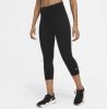 Nike One Caprilegging met halfhoge taille voor dames Zwart online kopen