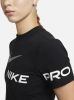 Nike Trainingsshirt Pro Dri FIT Women's Short Sleeve Cropped Graphic Top online kopen