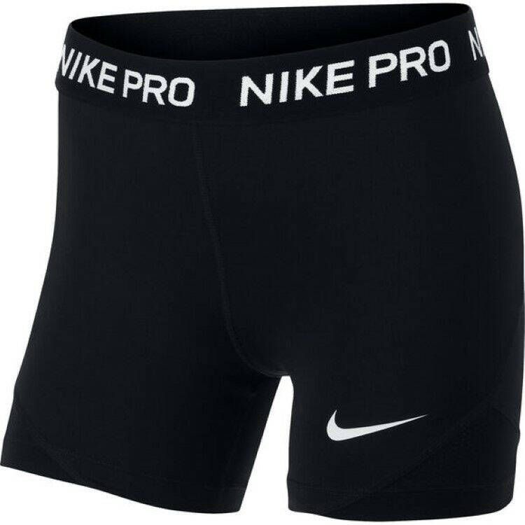 Nike Training Pro 3" Shorts Dames" Black/White Dames online kopen