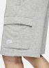 Nike Sportswear Club Cargoshorts van sweatstof voor heren Grijs online kopen