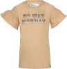 No way monday ! Meisjes Shirt Korte Mouw -- Camel Katoen/elasthan online kopen