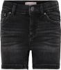 ONLY KIDS GIRL regular fit jeans short KONBLUSH black denim online kopen