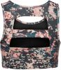 Only Onpjabba aop sports bra dark shadow/w. spice online kopen