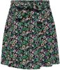 ONLY KIDS GIRL gebloemde rok KOGSELMA JASMIN zwart/groen/paars online kopen