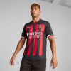 Puma ac milan thuisshirt 22/23 zwart/rood heren online kopen