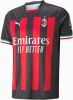 Puma ac milan thuisshirt 22/23 zwart/rood heren online kopen