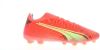 PUMA Ultra Match Gras/Kunstgras Voetbalschoenen(MG)Oranje Lichtgroen online kopen