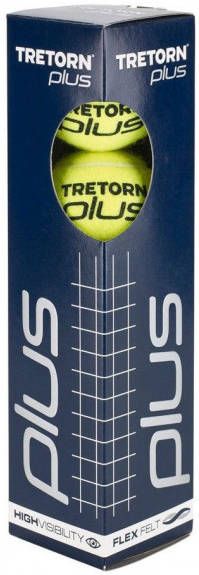 Tretorn Plus Tennisballen(4 pack ) online kopen