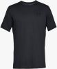 Under Armour Sportstyle Heren T Shirts Black 57% Katoen, 38% Polyester, 5% Elastaan online kopen