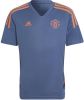 Adidas manchester united condivo 22 trainingsshirt 22/23 blauw/oranje kinderen online kopen