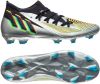 Adidas Predator Edge.3 Gras Voetbalschoenen(FG)Zilver Zwart Geel online kopen