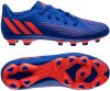 Adidas Kids adidas Predator Edge.4 Gras/Kunstgras Voetbalschoenen(FxG)Kids Blauw Rood online kopen