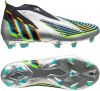 Adidas Predator Edge+ Gras Voetbalschoenen(FG)Zilver Zwart Geel online kopen
