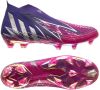 Adidas Predator Edge+ Gras Voetbalschoenen(FG)Paars Zilver Roze online kopen