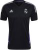 Adidas real madrid condivo 22 trainingsshirt 22/23 zwart/paars heren online kopen