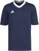 Adidas Kids adidas Entrada 22 Voetbalshirt Kids Donkerblauw Wit online kopen