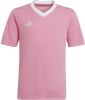 Adidas Kids adidas Entrada 22 Voetbalshirt Kids Roze Wit online kopen