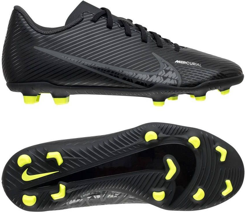Nike Jr. Mercurial Vapor 15 Club FG/MG Voetbalschoenen voor kleuters/kids(meerdere ondergronden) Zwart online kopen