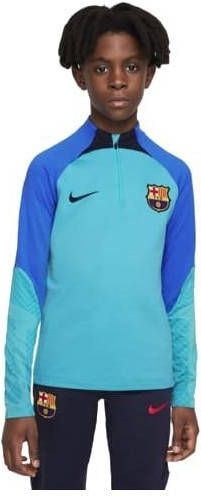 Nike Barcelona Trainingsshirt Dri FIT Strike Drill Turquoise/Blauw/Navy Kinderen online kopen