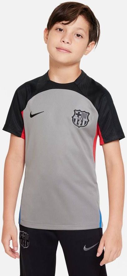 Nike Kids FC Barcelona Strike Nike Dri FIT voetbaltop met korte mouwen voor kids Grijs online kopen