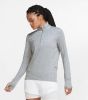 Nike Hardlooptop met halflange ritssluiting voor dames Grijs online kopen