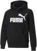 PUMA Hoodie Essentials Big Logo Grijs/Zwart Kinderen online kopen