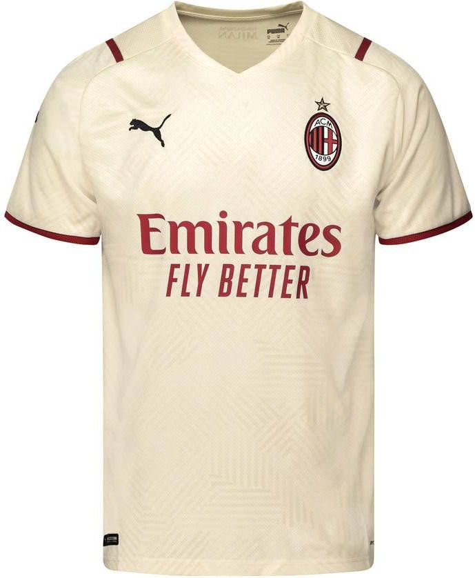 Overige AC Milan Shirt Uit Senior 2021 2022 -- Kleur Wit | Soccerfanshop online kopen