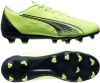 PUMA Ultra Play Gras/Kunstgras Voetbalschoenen(MG)Kids Lichtgroen Zwart online kopen