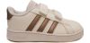 Adidas grand court sneakers wit/goud baby kinderen online kopen