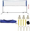 VidaXL Badminton Net Met Shuttles 300x155 Cm online kopen