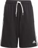 Adidas Shorts 3 Stripes Essentials Zwart/Wit Kinderen online kopen