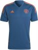 Adidas manchester united fc condivo 22 trainingsshirt 22/23 blauw/oranje heren online kopen