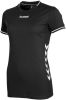 Hummel sport T shirt zwart/wit online kopen