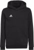 Adidas Kids adidas Entrada 22 Sweat Hoodie Kids Zwart Wit online kopen