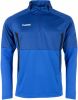 Hummel Junior sportsweater Authentic 1/4 Zip kobaltblauw/zwart online kopen