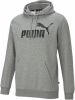 Puma Grijze Ess Big Logo Hoodie FL Heren maat L online kopen
