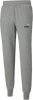 PUMA Essentials+ 2 College Logo Fleece Trainingsbroek Grijs Zwart Wit online kopen