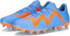 PUMA Future Play Gras/Kunstgras Voetbalschoenen(MG)Dames Blauw Oranje Wit online kopen